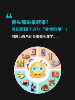 ✨💥偏头痛说来就来？警惕这些“美食刺客”！💥✨