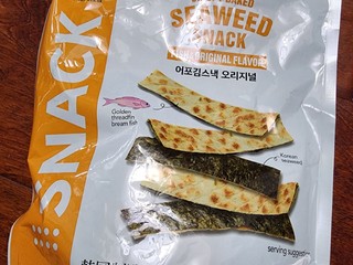 韩国进口海苔鱼脯脆，好吃又健康的零食首选！✨