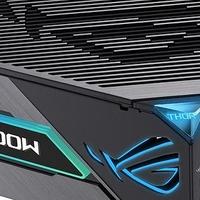 华硕发布第三代 ROG “雷神” 1600W 电源，磁吸 OLED 屏幕，氮化镓方案