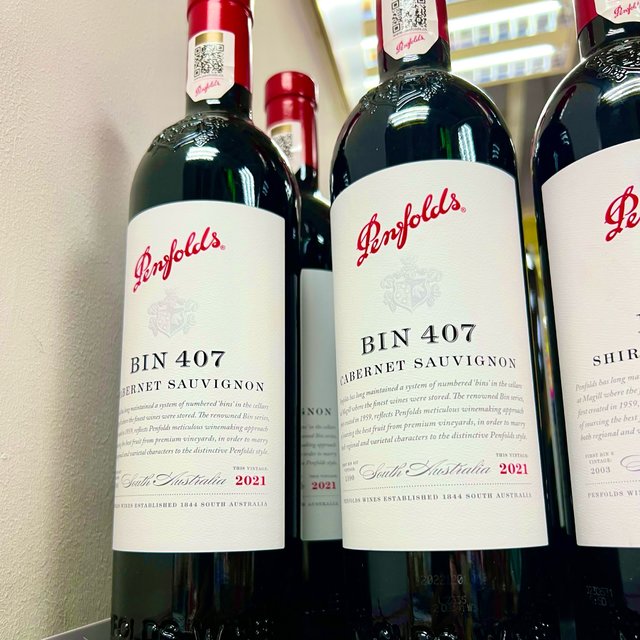 奔富（Penfolds） BIN407，喝红酒的人绕不过去的一款澳大利亚红酒！！！