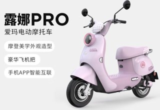 爱玛露娜Pro–街上最靓的车