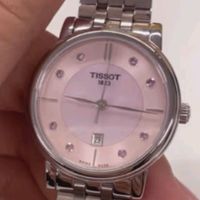 天梭（TISSOT）瑞士手表 卡森臻我系列腕表 钢带石英女表 T122.210.11.159.00