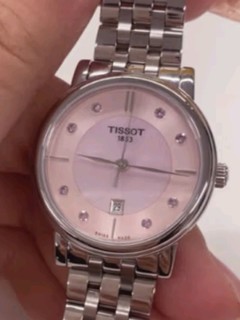 天梭（TISSOT）瑞士手表 卡森臻我系列腕表 钢带石英女表 T122.210.11.159.00