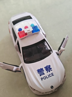 大号合金警车玩具