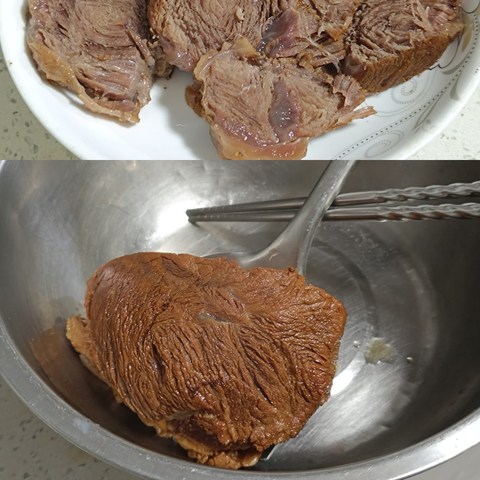 用电高压锅卤牛腱子肉，真好吃！