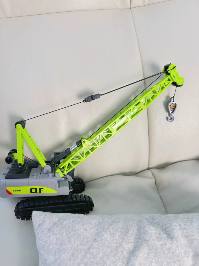 4d震动的吊车起重机