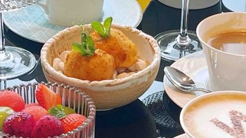 长沙云端下午茶，吃到了各种不同的柿子！ 