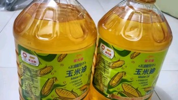 金龙鱼 食用油 非转基因 物理压榨玉米油6.18L（富含植物甾醇）