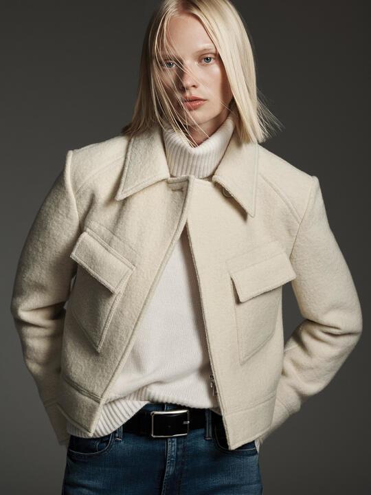 ♣ 黑梅衣橱 | 温柔羊绒 邂逅丹宁