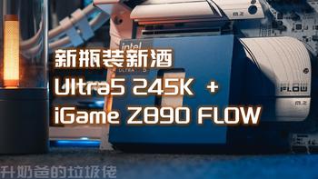 新瓶装新酒|七彩虹iGame Z890 Flow + Intel U5 245K