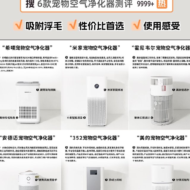 选了6个月宠物空气净化器，吃了很多教训