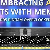 威刚发布 XPG AICORE DDR5 R-DIMM 超频内存，为工作站