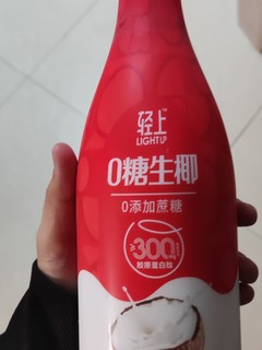 轻上 植物蛋白饮料 0糖生椰 1l