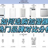 【攻略】加湿器怎么选？加湿器热门品牌有哪些？热门品牌对比分析（含舒乐氏、大宇、AIRX、科西等）