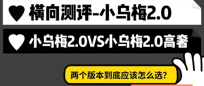 小乌梅2.0和88max高奢那个更值得？