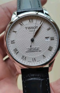 天梭（TISSOT）瑞士手表 力洛克系列腕表 皮带机械男表 T006.407.16.033.00