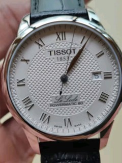 天梭（TISSOT）瑞士手表 力洛克系列腕表 皮带机械男表 T006.407.16.033.00