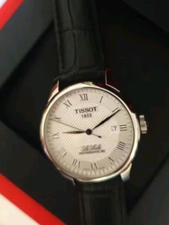 天梭（TISSOT）瑞士手表 力洛克系列腕表 皮带机械男表 T006.407.16.033.00