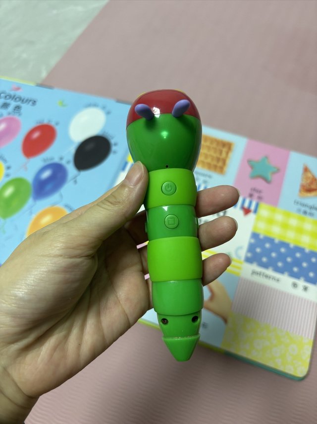 毛毛虫点读笔，买值了