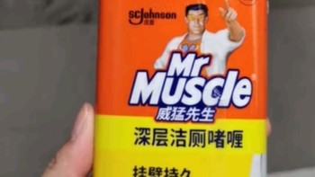 威猛先生（Mr Muscle）洁厕灵 600g 柠檬香 洁厕啫喱 洁厕剂 洁厕液 马桶清洁