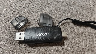 Lexar RW310X多功能二合一USB3.2Type-C双接口读卡器！