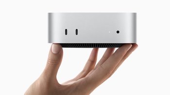 想起来就爽！两台Mac mini5通过3个雷电5链接速度360GB/s