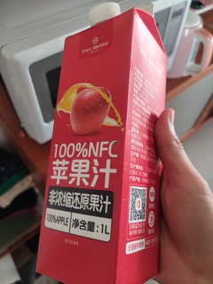 9.9一瓶的一号店nfc苹果汁，没想到这个月又能买