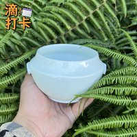 入手新款湖田窑青白瓷茶洗，别名茶道里建水！