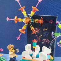 LEGO40689：乐高牌烟花，点亮炫丽夜空