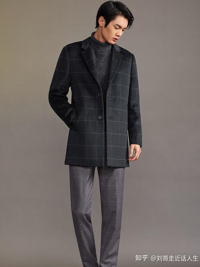 男士长款大衣如何搭配？