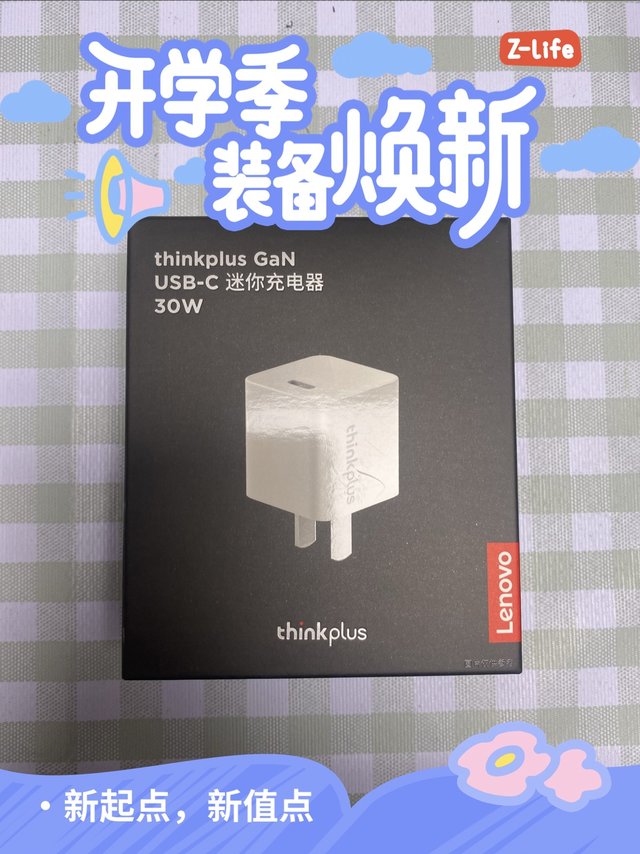 站内最火白菜充电器-thinkplus30w套装