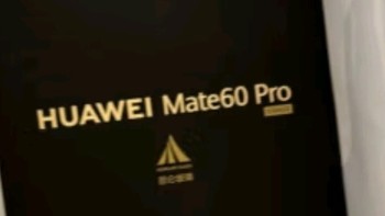 华为（HUAWEI）旗舰手机 Mate 60 Pro 12GB+256GB 雅丹黑