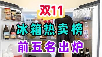 冰箱你们真就只买一个品牌？双11热卖榜前五，差点就被包圆了！