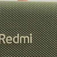 Redmi蓝牙音箱，绿色活力，户外音乐新体验！