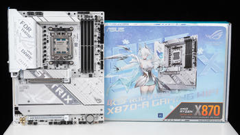 再次封神最强游戏CPU，AMD锐龙7 9800X3D+ROG X870吹雪对比测试