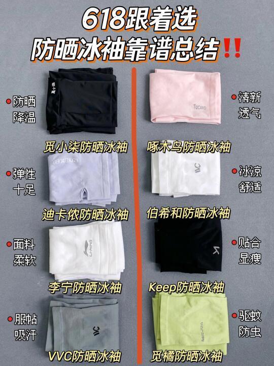 靠谱总结！做功课后入的防晒冰袖真的香！
	
防晒袖套/防晒冰袖/冰袖/冰袖分享/冰袖测评/夏季防晒/物理防晒/冰袖穿搭/冰袖搭配
夏天担心手臂晒黑的朋友们看过来！
不论是男孩子还是女孩子
夏天都离不开