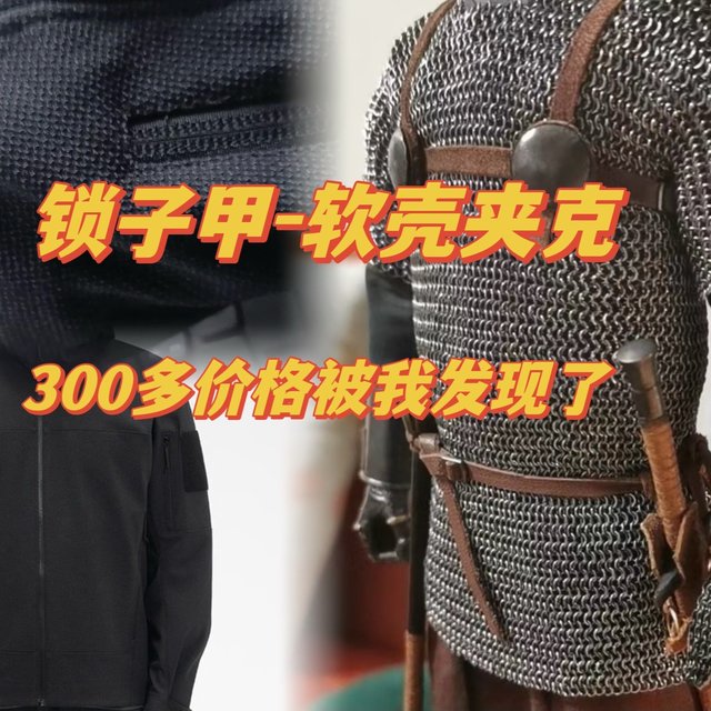 超强锁子甲软壳，300多元也被打下来了