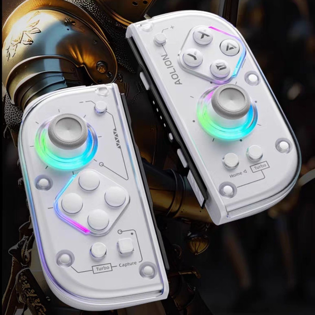 分体手柄加充电握把首发竟不到200，再加接收器秒变pc手柄