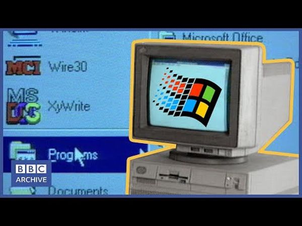 1995: Windows 95 发布 - 微软过于庞大了吗？/WINDOWS 95 launch - is Microsoft too big?