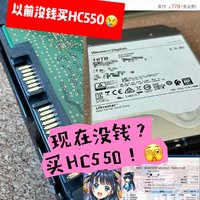 等等党投降🏳️九年前3TB花了我六百，九年后消费降级700拿下二手16TB🫡且看大名鼎鼎HC550能抗几年…