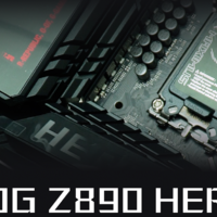 新品：ROG-Z890-HERO主板，帅哭了！电脑DIY选他