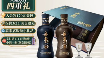 广西丹泉酒洞藏20/30小酒礼盒套装中高档酱香型白酒53度