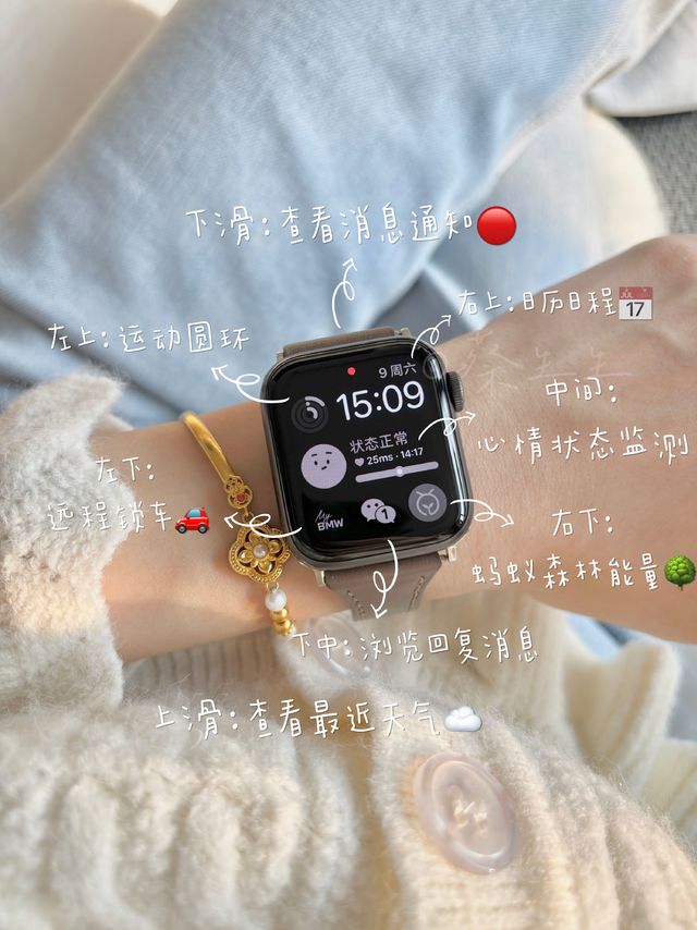 谁说Apple watch是美丽废物的？？？