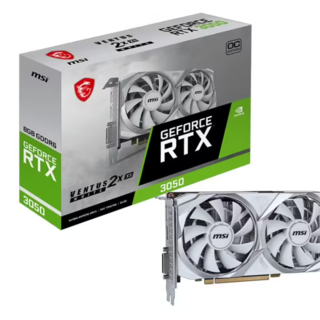 微星推出白色版万图师 RTX 3050 显卡