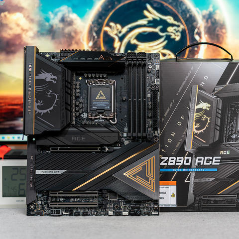 微星新一代MSI MEG Z890 ACE 战神主板开箱分享