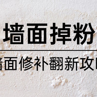 真的只花197！！爸妈以为3W！【墙面掉粉】4000字讲透，问题诊断，材料购买，施工规划，墙面验收！