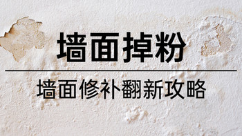 真的只花197！！爸妈以为3W！【墙面掉粉】4000字讲透，问题诊断，材料购买，施工规划，墙面验收！