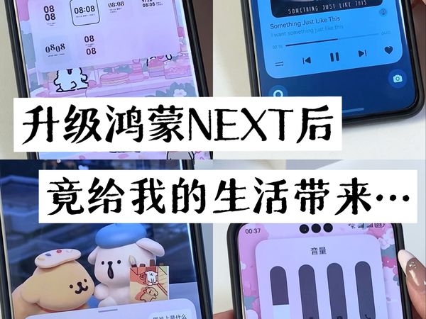 当我更新鸿蒙NEXT后 给我的生活带来...