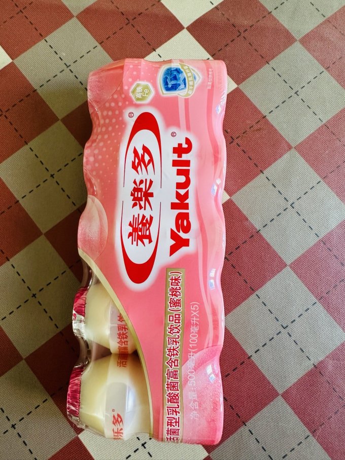 蜜桃味的养乐多,你喝过了吗?