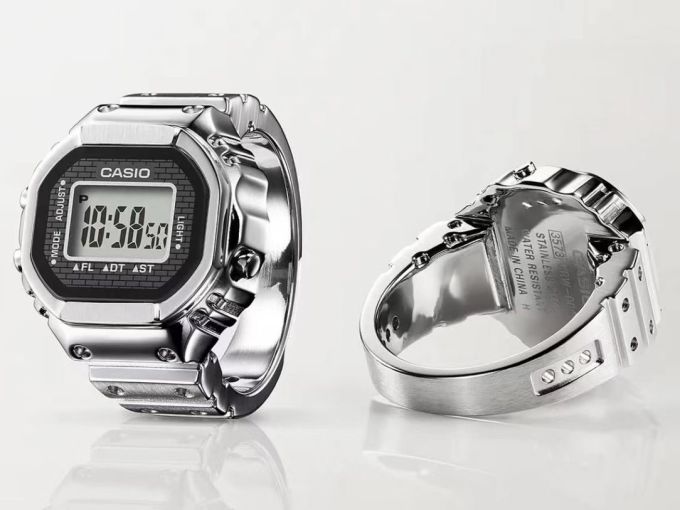 卡西欧智能戒指手表小身材大能量